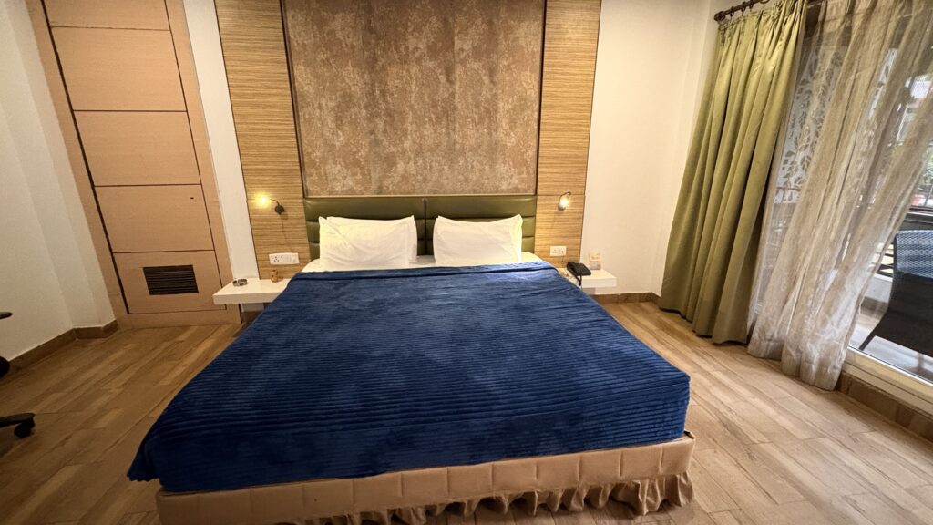 Luxury Club Room Bedroom at Aarian Woods Resort