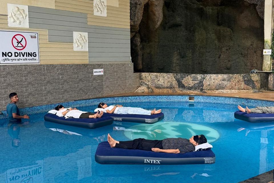 Aqua Healing experience at Aarian Woods Resort