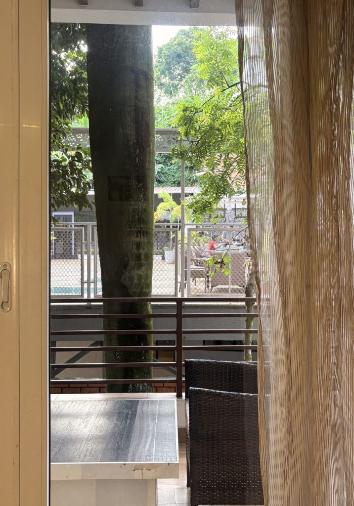 LuxurycottageRoom Balcony at Aarian Woods Resort
